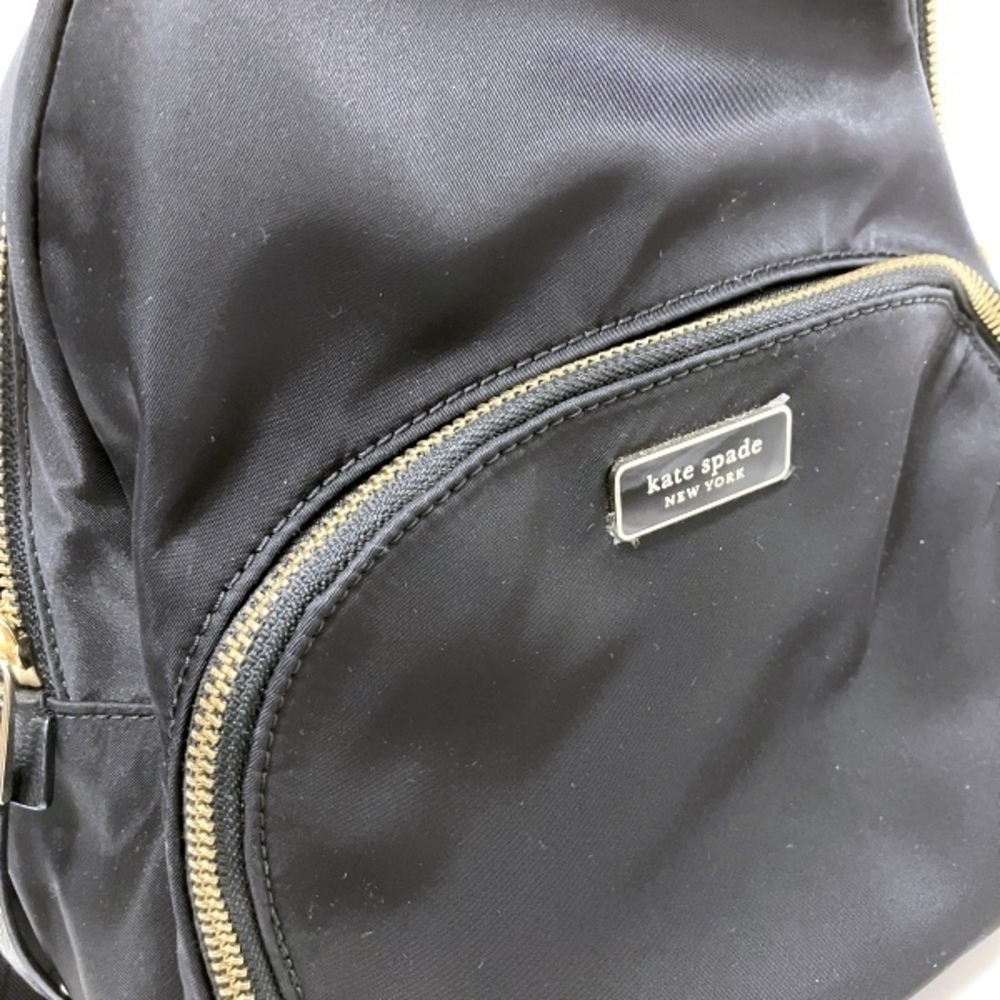 Kate Spade Kate Spade Nylon Black Backpack for Women Canvas Backpack - Picture 8 of 9